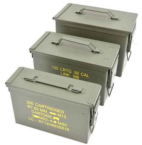 army surplus metal ammo box|military ammunition boxes for sale.